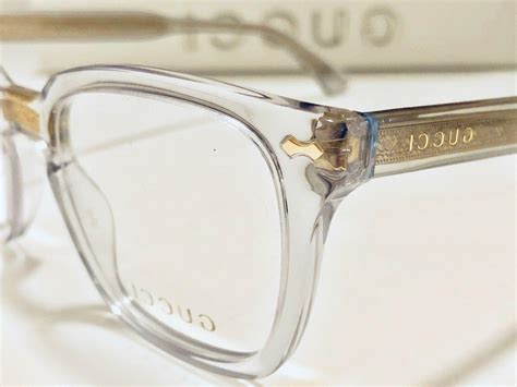 clear eyeglasses frames Gucci